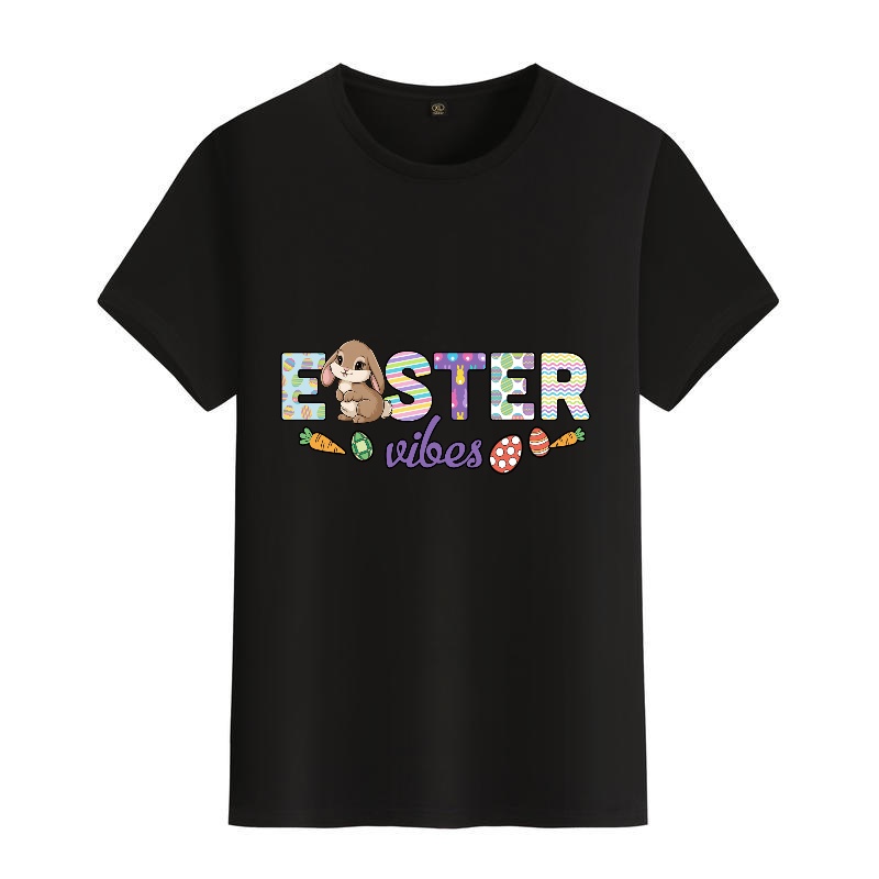 Men's Black Round-Neck Short-S - Men'S Fashion Easter บทวิจารณ์และราคา