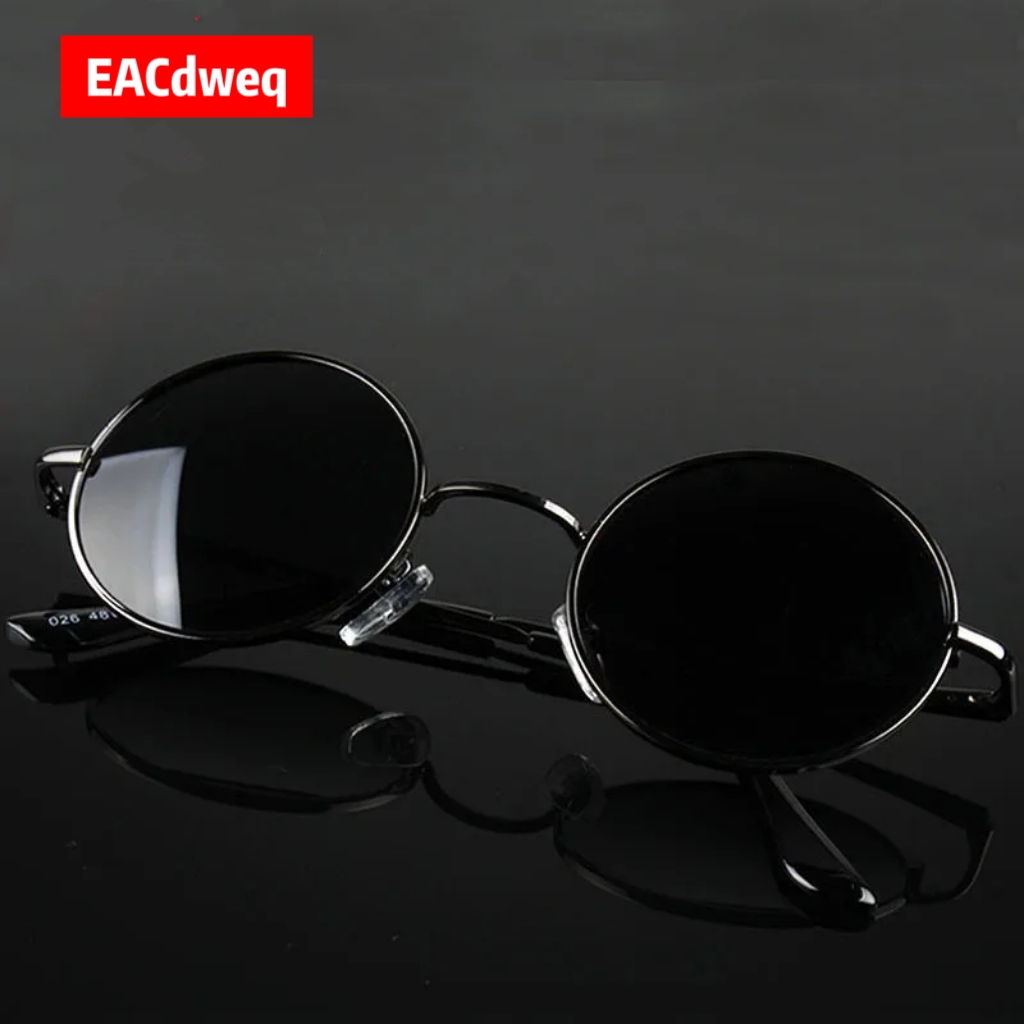 Retro Vintage Round Sunglasses - Men'S Fashion Old Money บทวิจารณ์และราคา