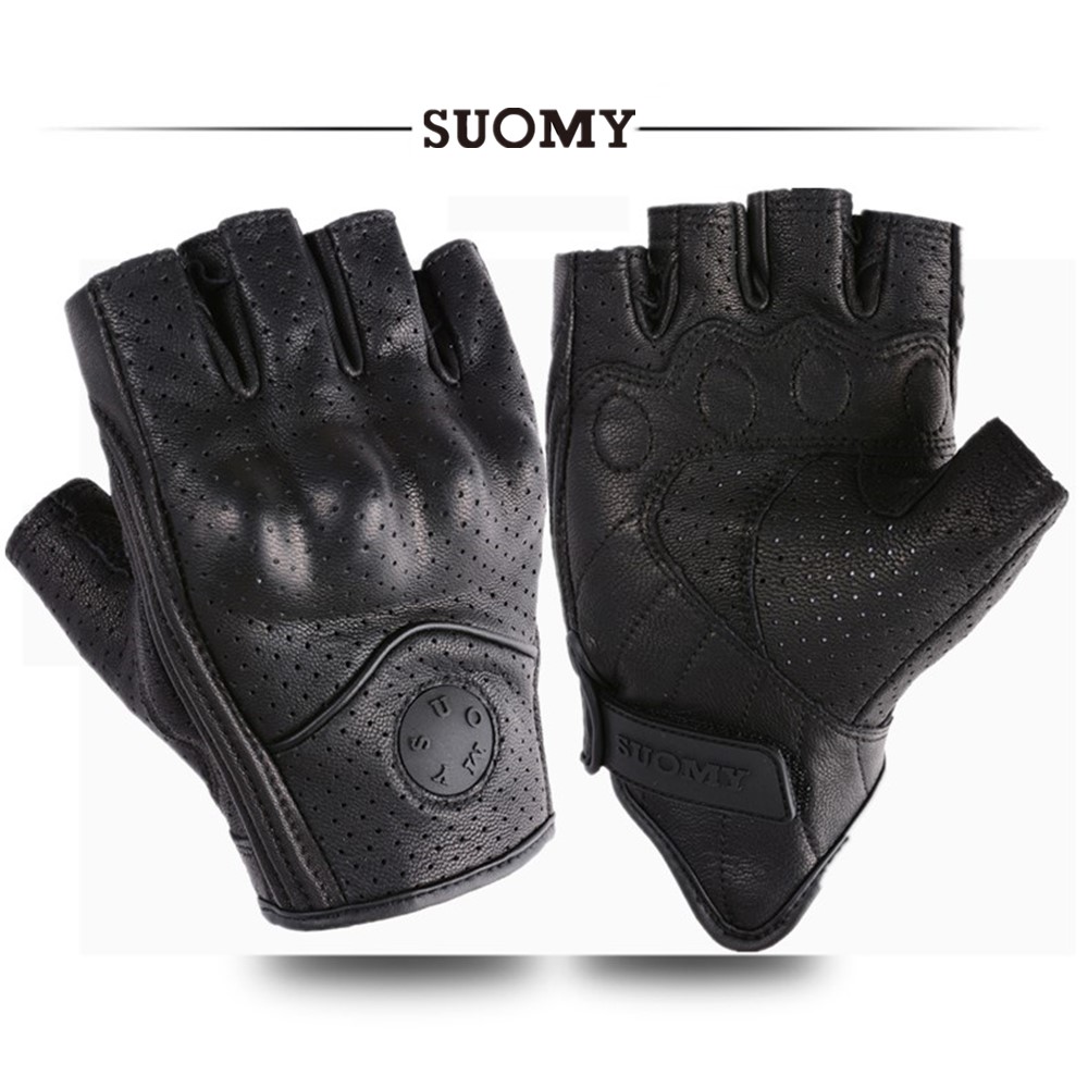 Summer Half Finger Motorcycle  - Men'S Fashion Gloves บทวิจารณ์และราคา