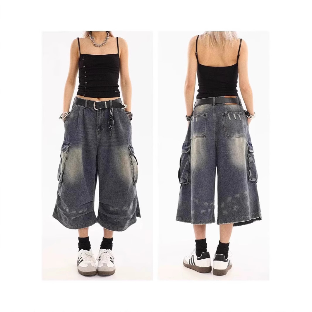 2026 New Plus Size Washed Spla - Mens Fashion Cargo Pants บทวิจารณ์และราคา
