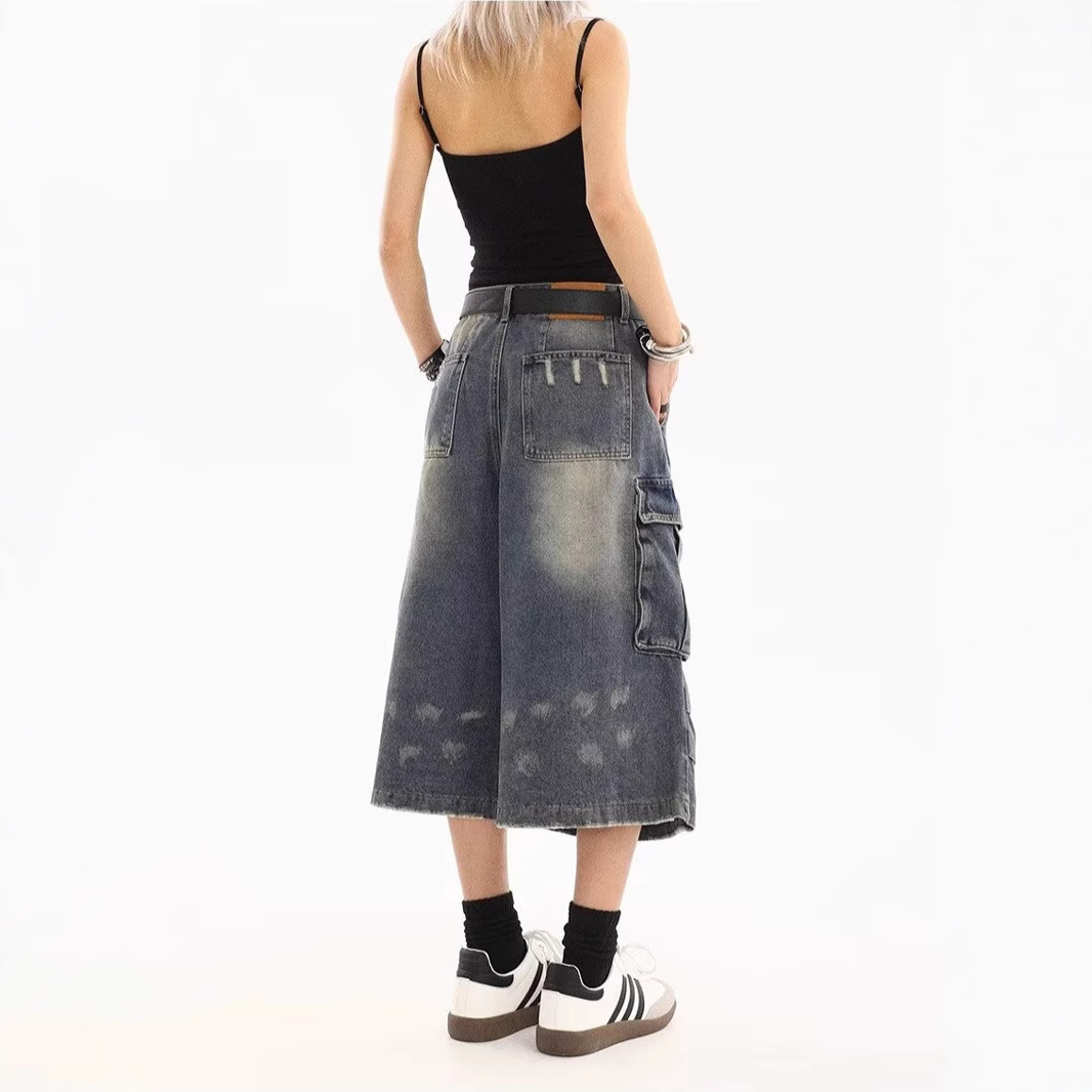 2026 New Plus Size Washed Spla - Mens Fashion Cargo Pants บทวิจารณ์และราคา