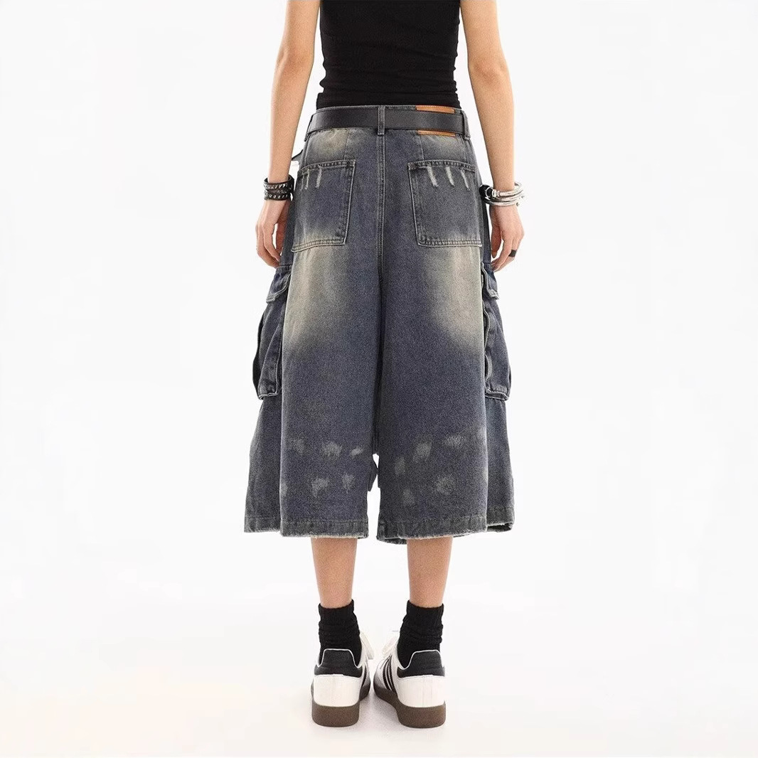 2026 New Plus Size Washed Spla - Mens Fashion Cargo Pants บทวิจารณ์และราคา