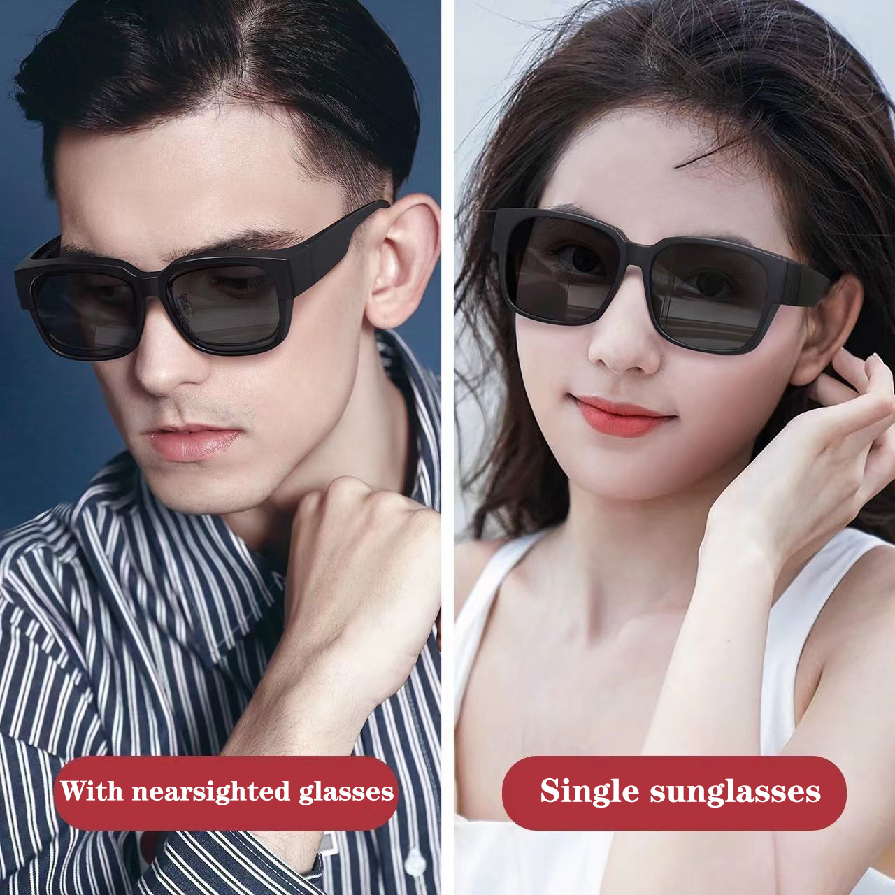 Vintage Travel  Sunglasses Set - Men'S Fashion Old Money บทวิจารณ์และราคา