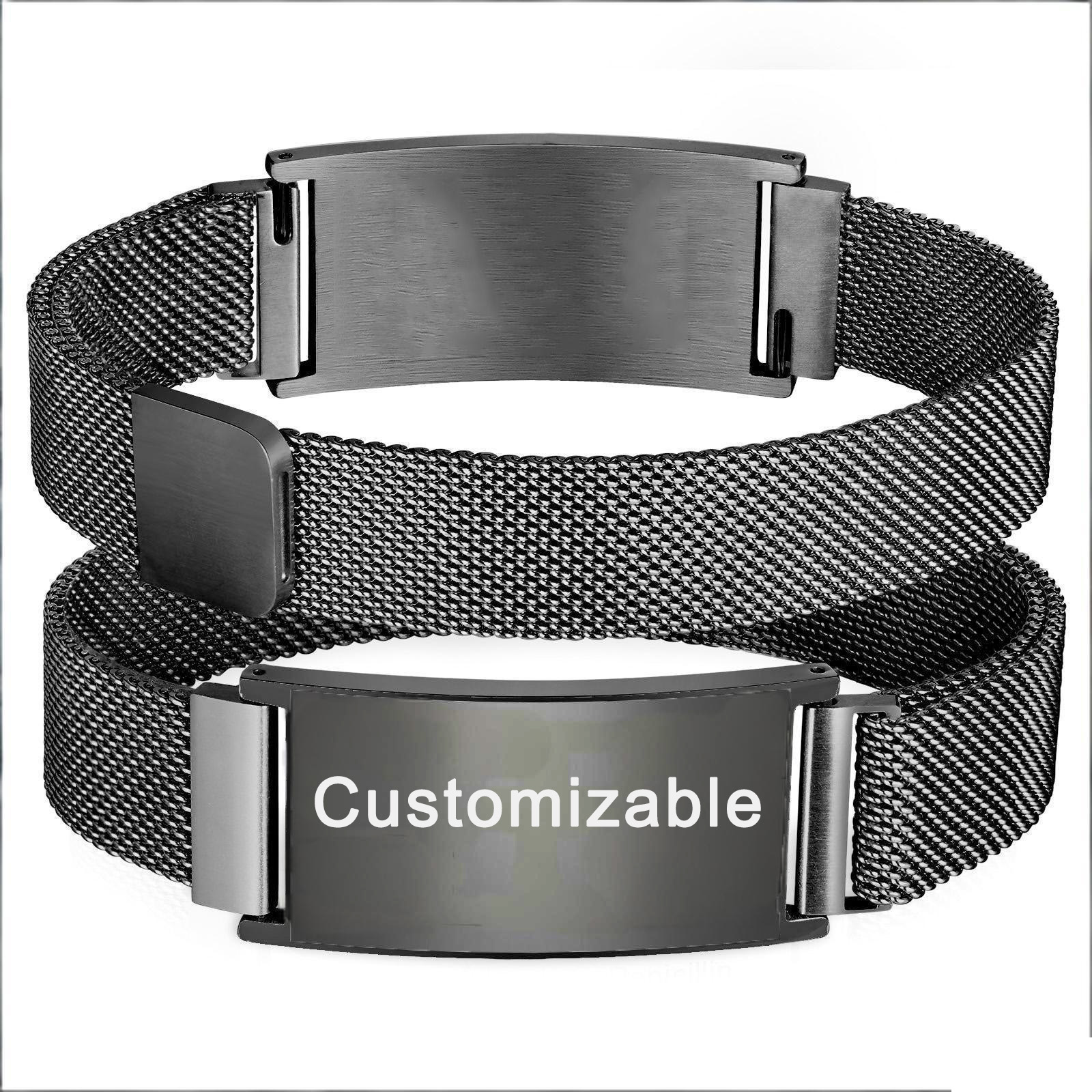 Custom Man Wide Bracelet Chris - Men'S Fashion Easter บทวิจารณ์และราคา