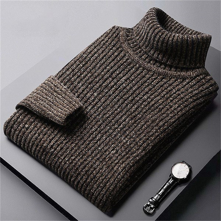 2026 New Men's Thick Warm Swea - Turtleneck Sweater Men บทวิจารณ์และราคา