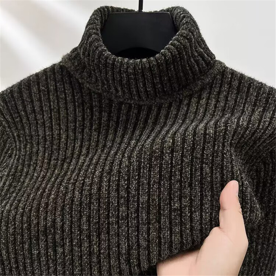 2026 New Men's Thick Warm Swea - Turtleneck Sweater Men บทวิจารณ์และราคา