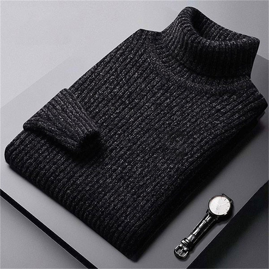 2026 New Men's Thick Warm Swea - Turtleneck Sweater Men บทวิจารณ์และราคา