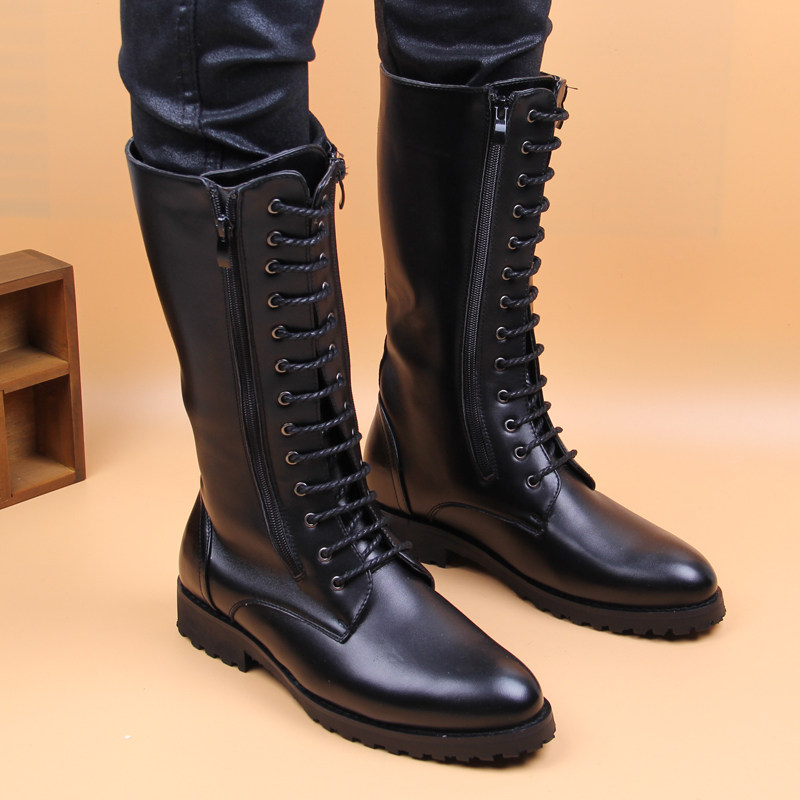 men's luxury fashion high boot - Mens Fashion Dress Shoes บทวิจารณ์และราคา