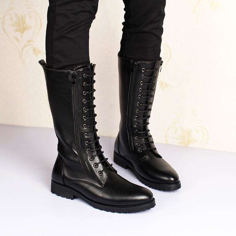 men's luxury fashion high boot - Mens Fashion Dress Shoes บทวิจารณ์และราคา