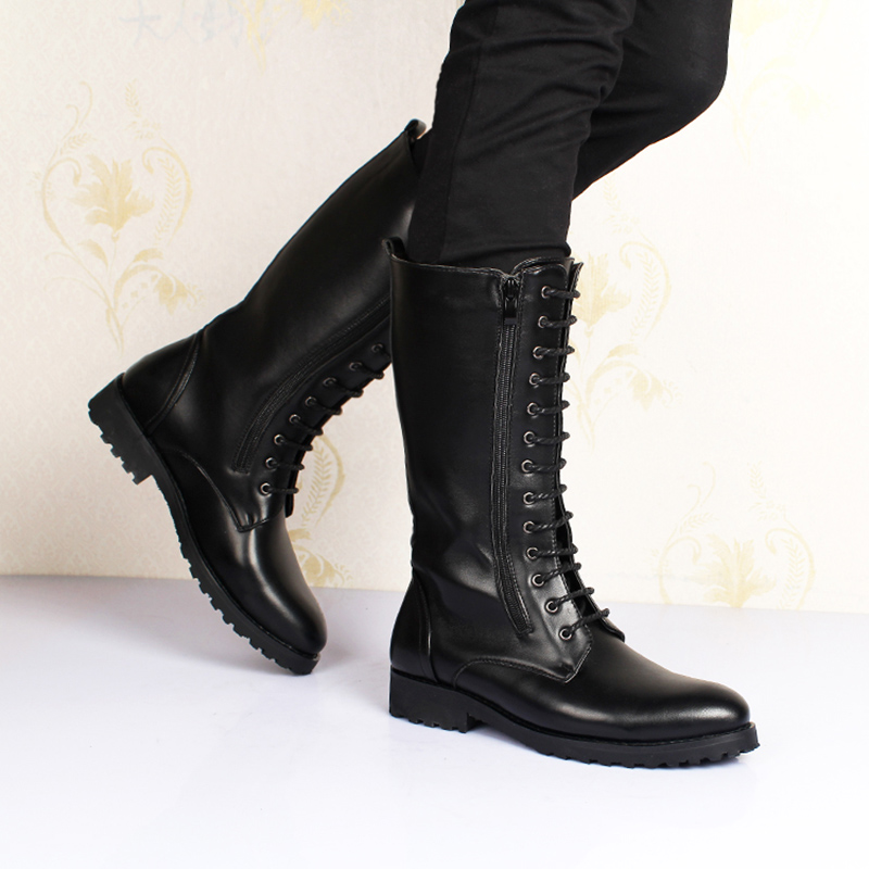 men's luxury fashion high boot - Mens Fashion Dress Shoes บทวิจารณ์และราคา