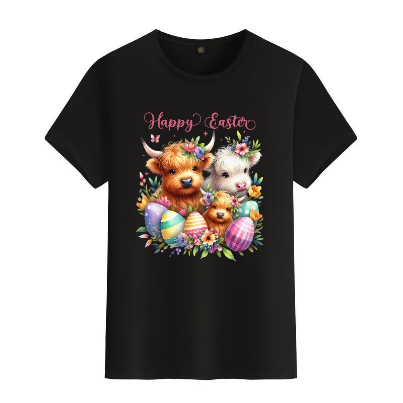 Men's Black Round-Neck Short-S - Men'S Fashion Easter บทวิจารณ์และราคา