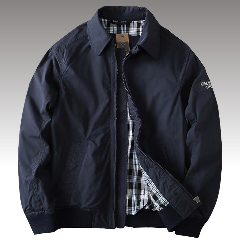 Spring Casual Solid Fashion Sl - Mens Fashion Bomber Jacket บทวิจารณ์และราคา