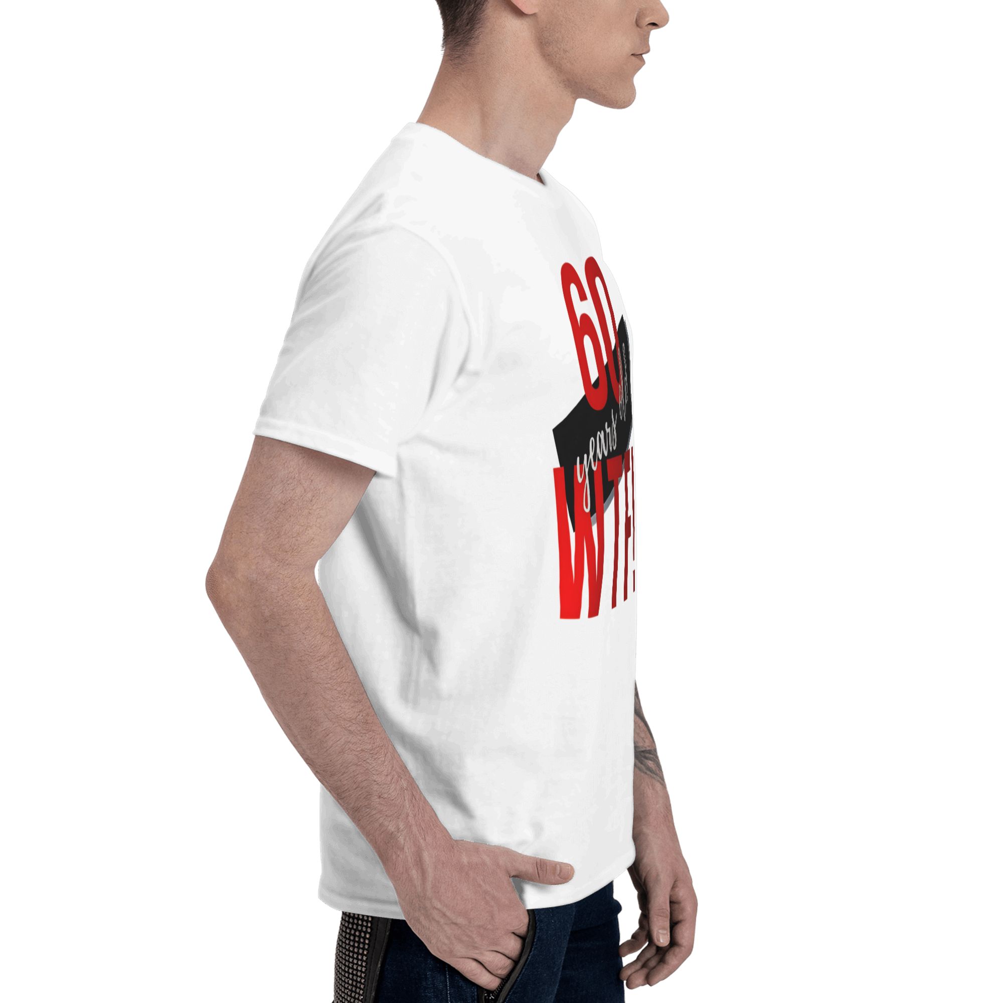 60 Years Old WTF Men's T Shirt - Men'S Fashion For 60 Year Old บทวิจารณ์และราคา