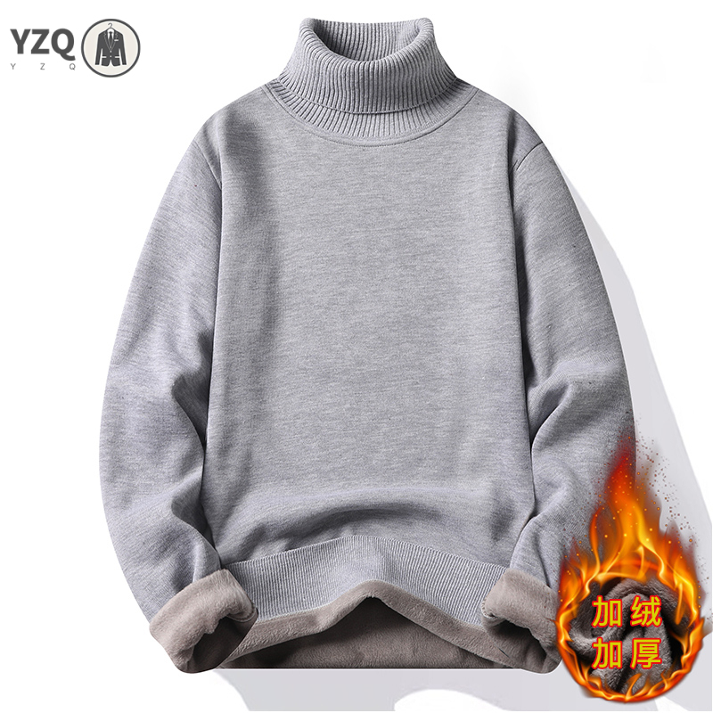 Sweatwear Mens Anti-pilling Hi - Turtleneck Sweater Men บทวิจารณ์และราคา