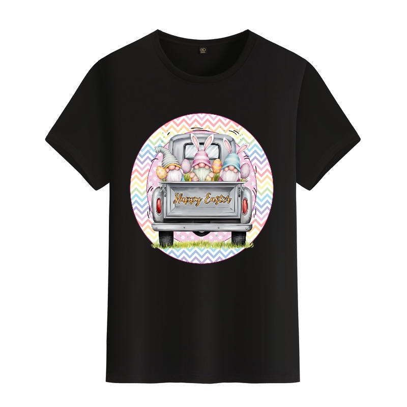 Men's Black Round-Neck Short-S - Men'S Fashion Easter บทวิจารณ์และราคา