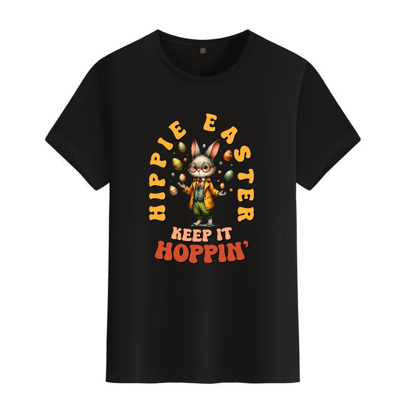 Men's Black Round-Neck Short-S - Men'S Fashion Easter บทวิจารณ์และราคา