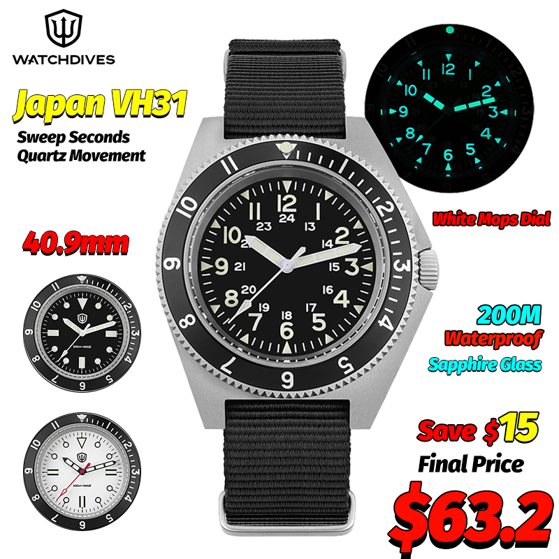 Watchdives WD1972 Quartz Watch - Men'S Fashion Box บทวิจารณ์และราคา