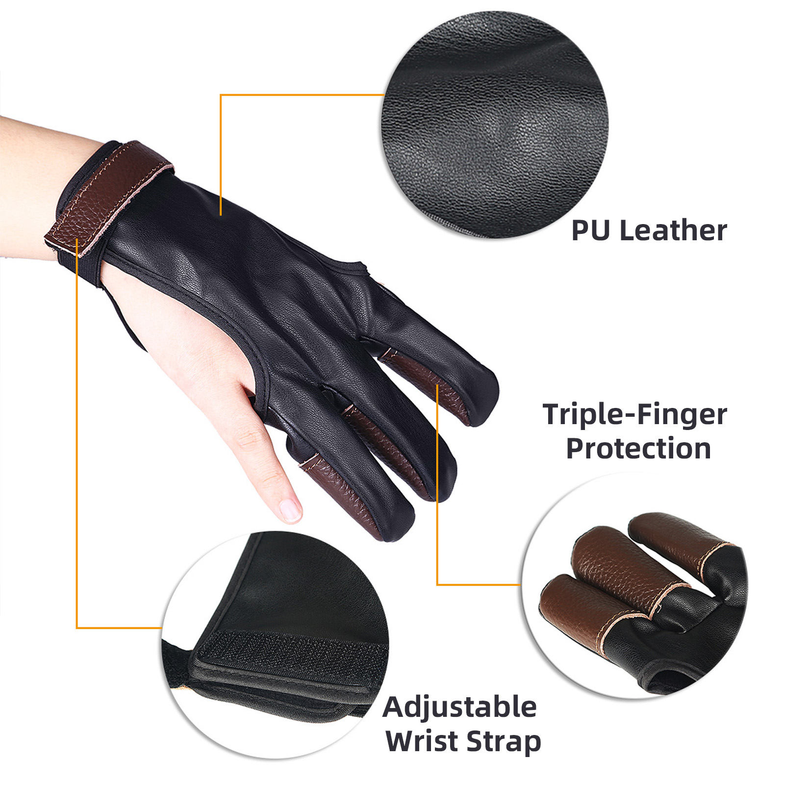 Archery Gloves and Bow Release - Men'S Fashion Gloves บทวิจารณ์และราคา