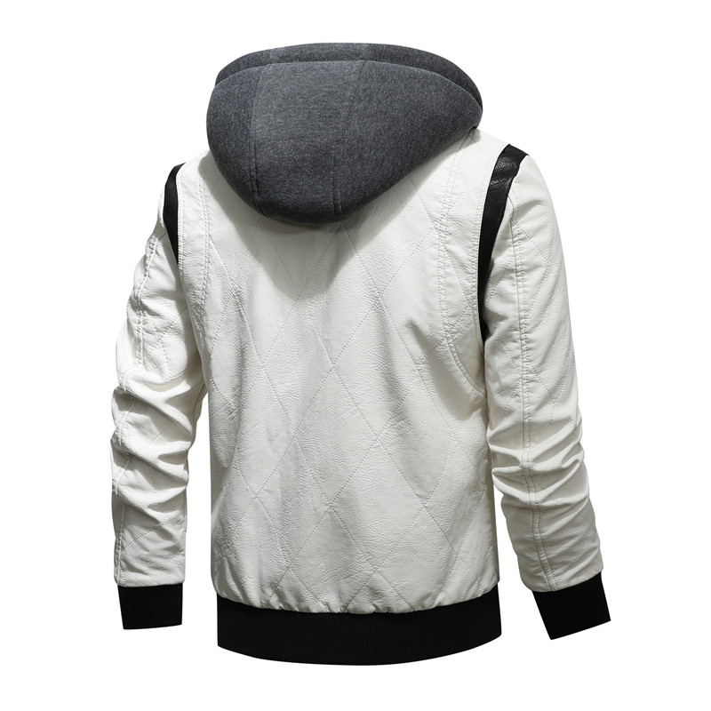 Autumn Winter Bomber Leather J - Mens Fashion Bomber Jacket บทวิจารณ์และราคา