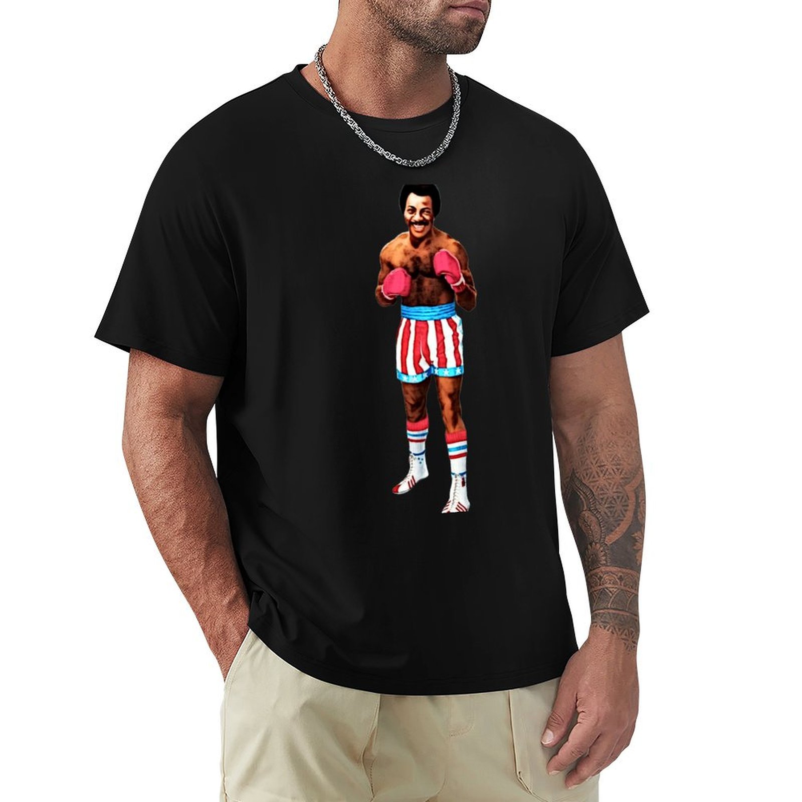 Carl Weathers Apollo Creed T-S - Men'S Fashion For Hot Weather บทวิจารณ์และราคา