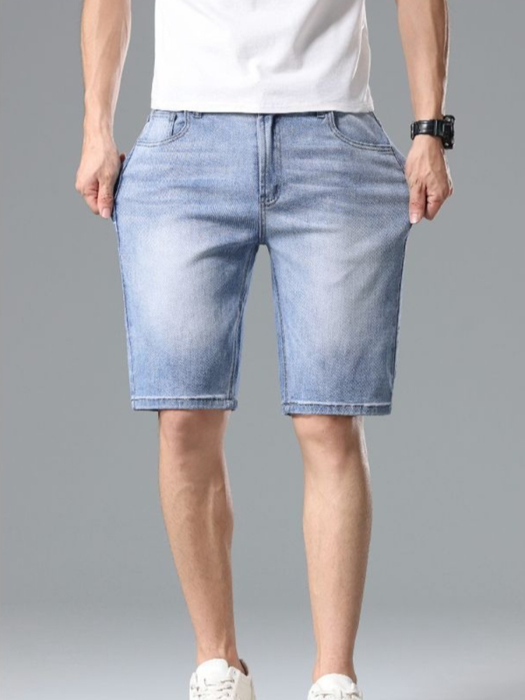Summer Fashion Men's Denim Sho - Men'S Fashion For Hot Weather บทวิจารณ์และราคา