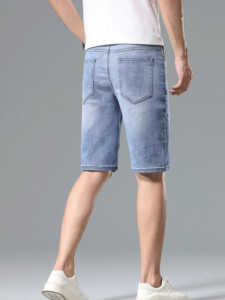 Summer Fashion Men's Denim Sho - Men'S Fashion For Hot Weather บทวิจารณ์และราคา