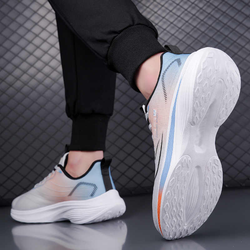 Synthetic Leather Rubber Sole  - Mens Fashion Trainers 2025 บทวิจารณ์และราคา