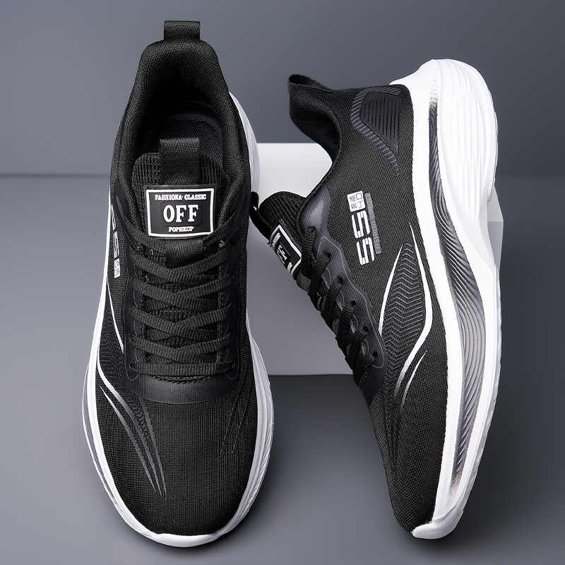 Synthetic Leather Rubber Sole  - Mens Fashion Trainers 2025 บทวิจารณ์และราคา