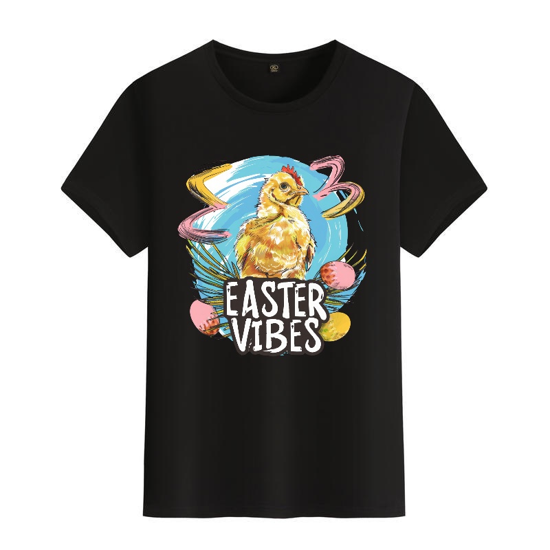 Men's Black Round-Neck Short-S - Men'S Fashion Easter บทวิจารณ์และราคา