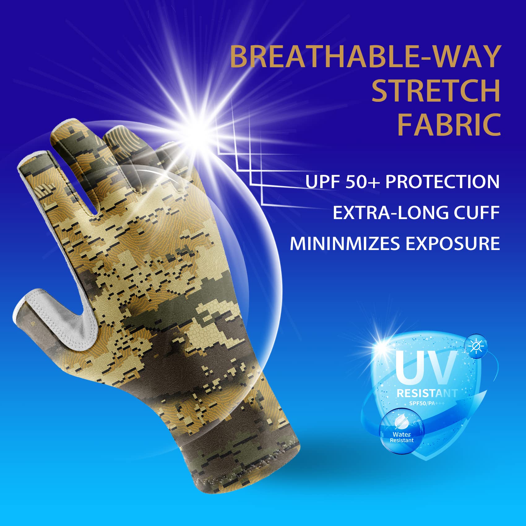 Riverruns Fingerless Fishing G - Men'S Fashion Gloves บทวิจารณ์และราคา