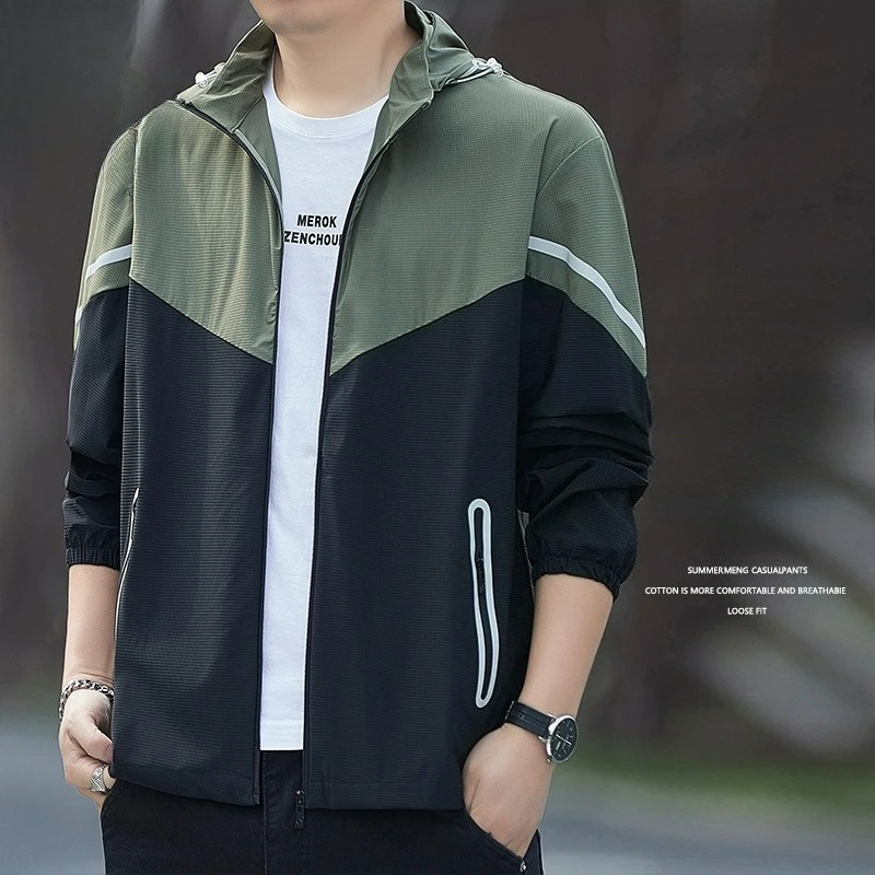 Hot Weather UV Jacket Men Summ - Men'S Fashion For Hot Weather บทวิจารณ์และราคา