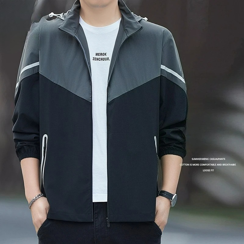 Hot Weather UV Jacket Men Summ - Men'S Fashion For Hot Weather บทวิจารณ์และราคา