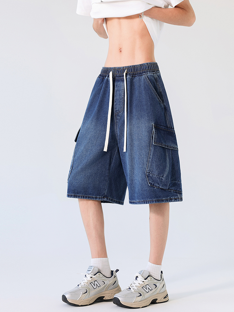 Cargo Shorts Men Summer Baggy  - Mens Fashion Cargo Pants บทวิจารณ์และราคา