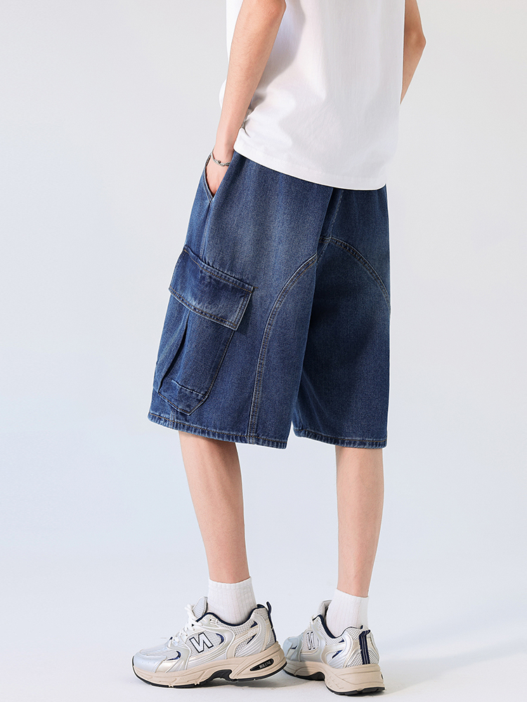 Cargo Shorts Men Summer Baggy  - Mens Fashion Cargo Pants บทวิจารณ์และราคา