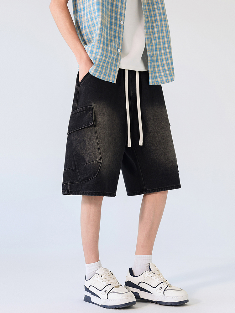 Cargo Shorts Men Summer Baggy  - Mens Fashion Cargo Pants บทวิจารณ์และราคา