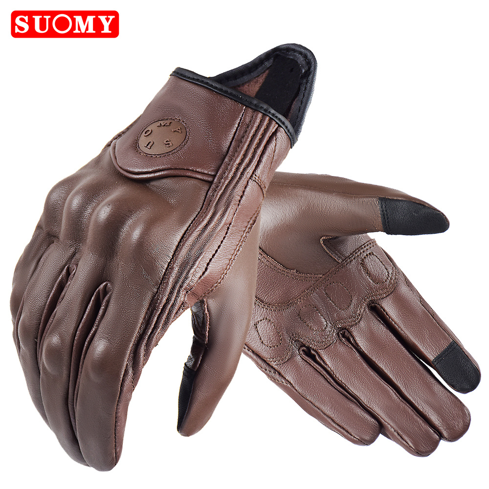 Suomy Vinatge Goatskin Motorcy - Men'S Fashion Gloves บทวิจารณ์และราคา