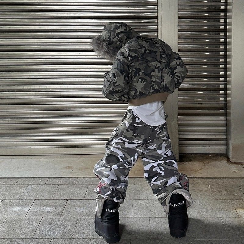 Mens Jacket Washed Camouflage  - Mens Fashion Bomber Jacket บทวิจารณ์และราคา