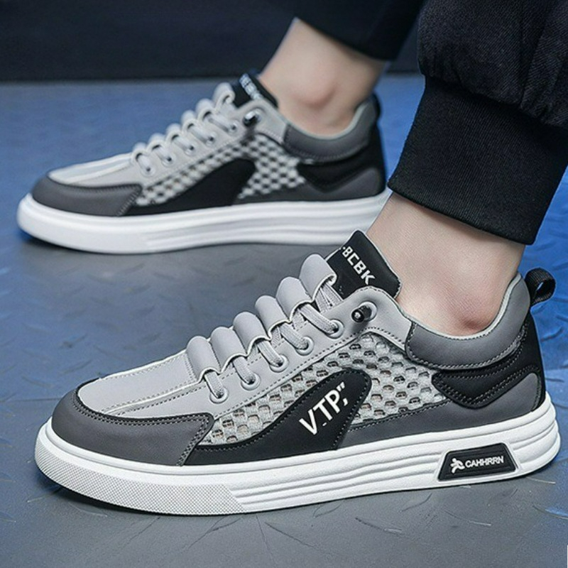 Men's Shoes Mesh Loafers Fashi - Mens Fashion Zapatos บทวิจารณ์และราคา