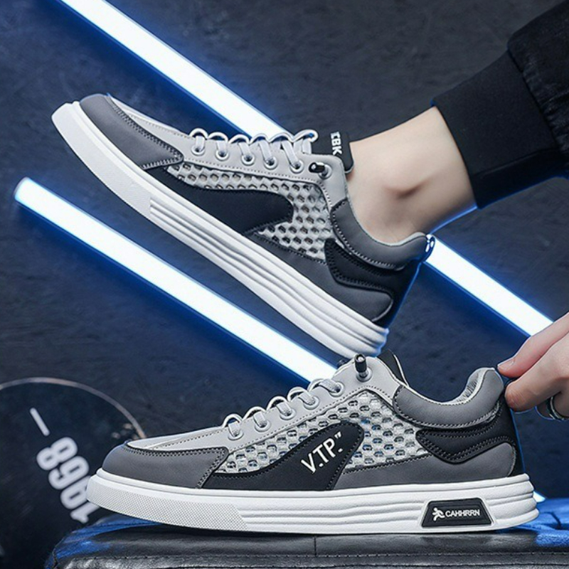 Men's Shoes Mesh Loafers Fashi - Mens Fashion Zapatos บทวิจารณ์และราคา