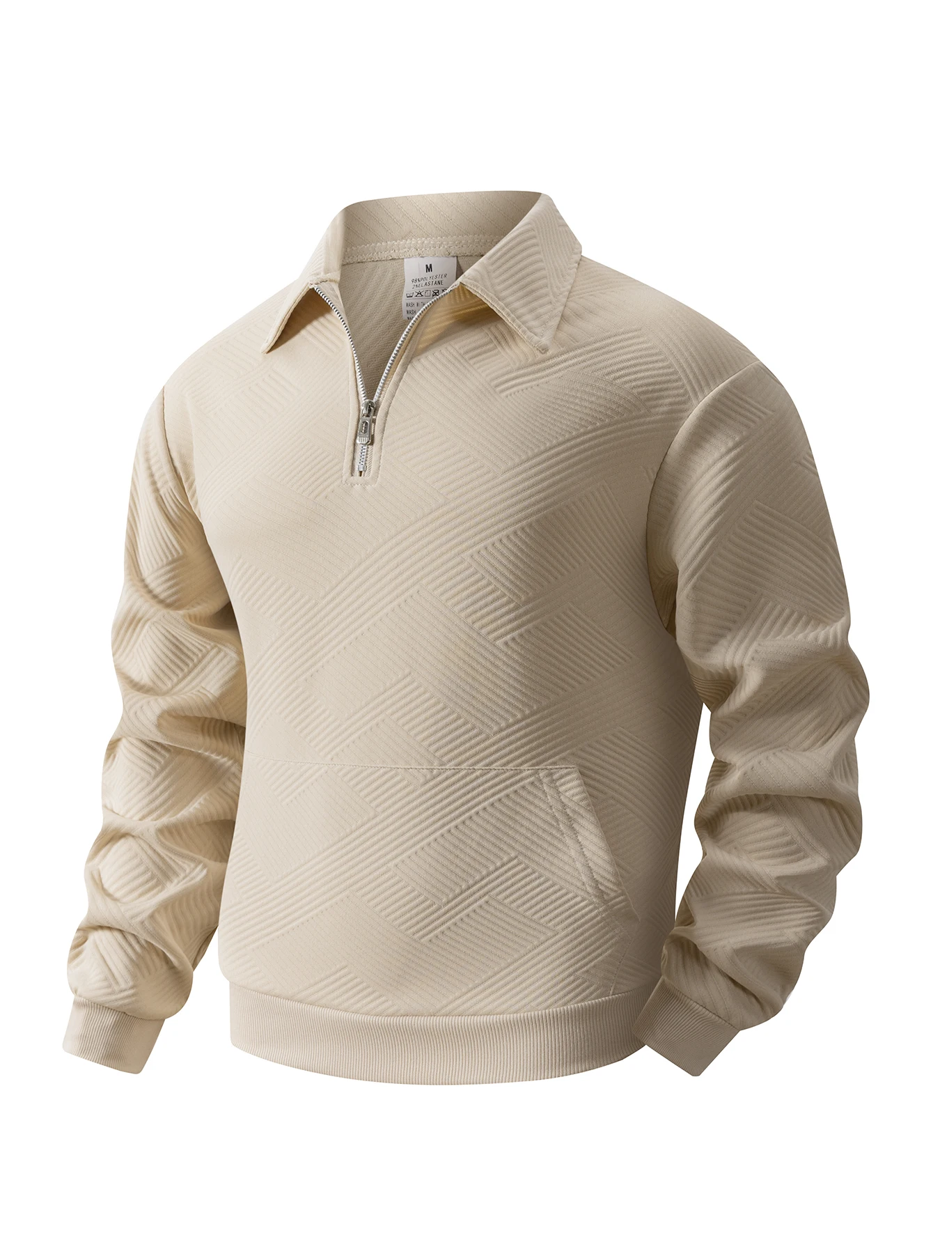 Autumn Men's Casual Sweatshirt - Turtleneck Sweater Men บทวิจารณ์และราคา
