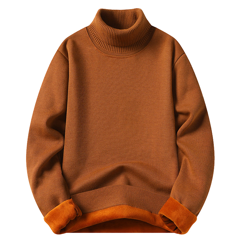 Mens Turtleneck Sweater Fleece - Turtleneck Sweater Men บทวิจารณ์และราคา