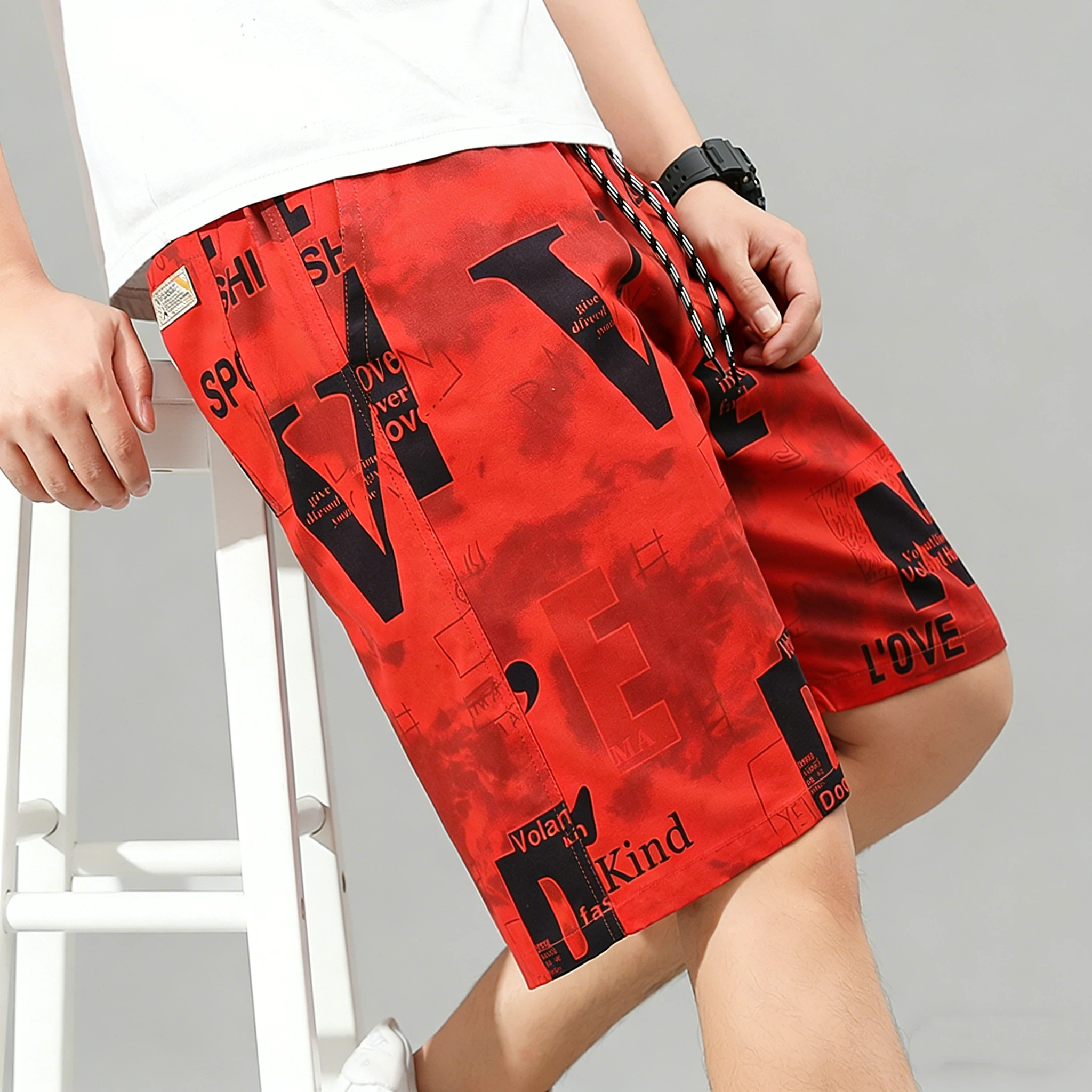 Men's Breathable Shorts Summer - Mens Fashion Cargo Pants บทวิจารณ์และราคา