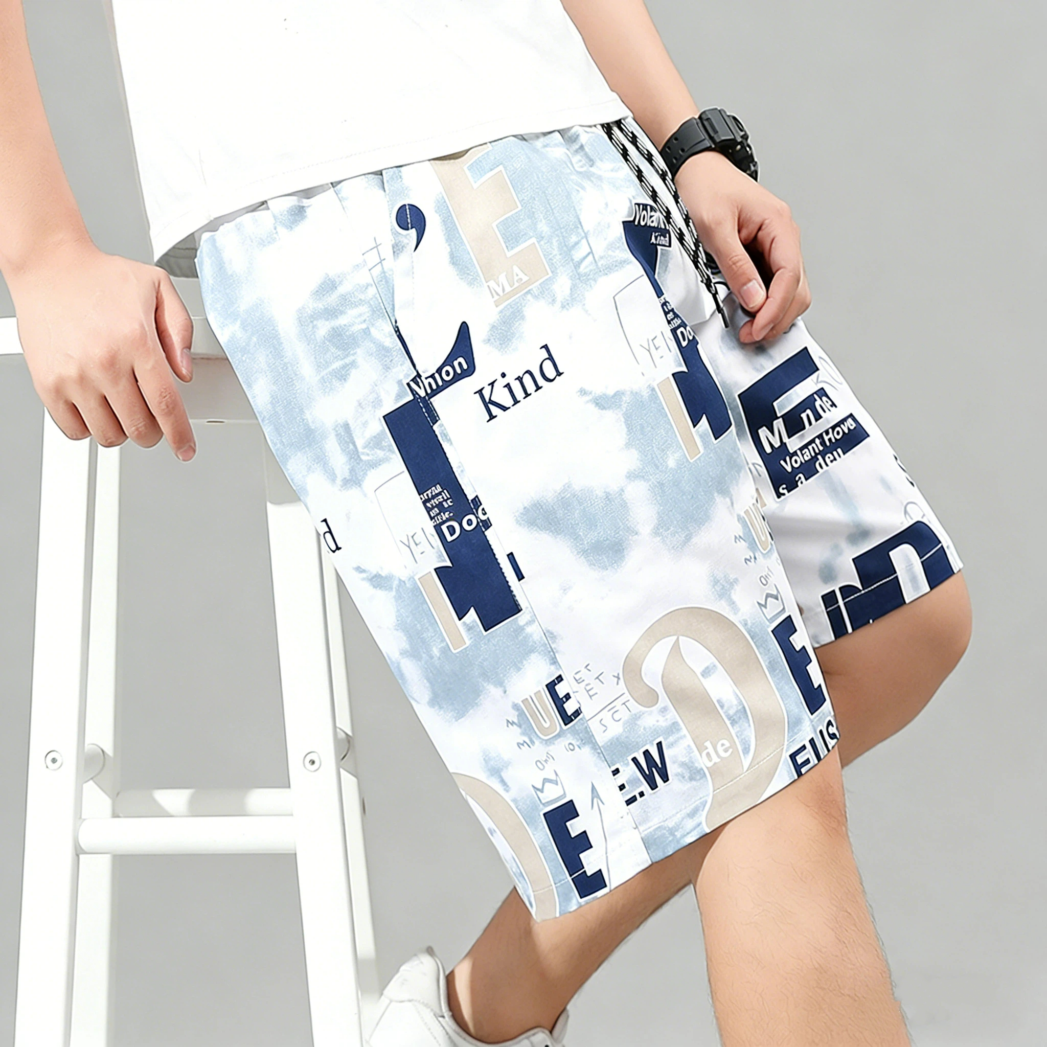 Men's Breathable Shorts Summer - Mens Fashion Cargo Pants บทวิจารณ์และราคา