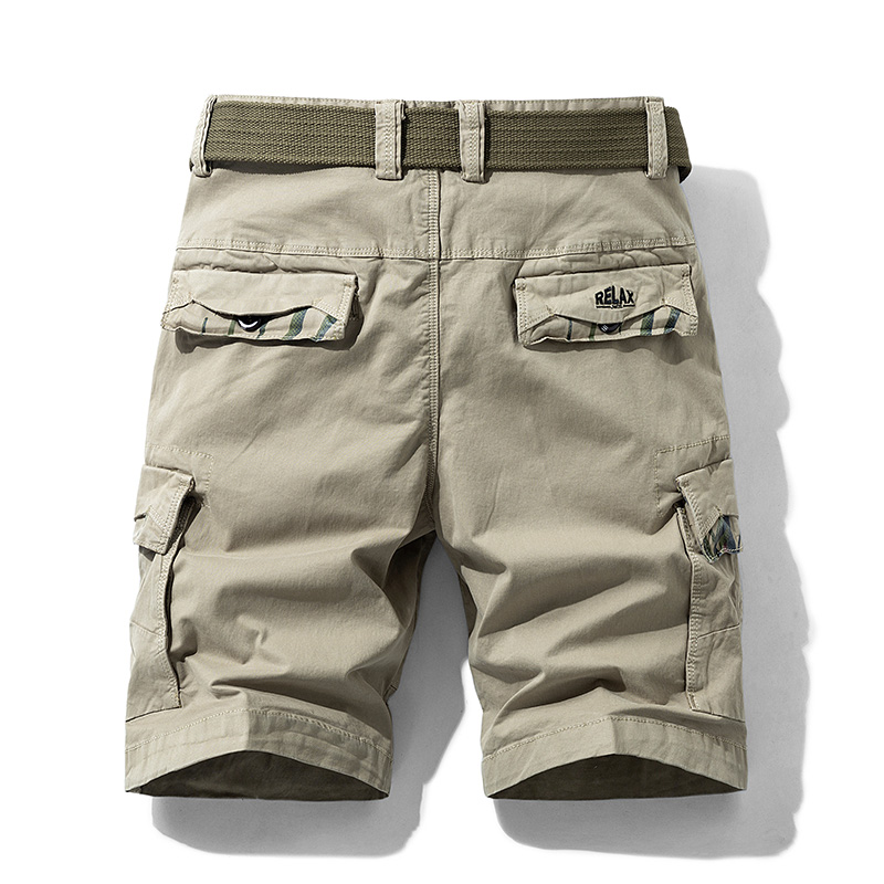 Summer Mens Multi Pockets Cott - Mens Fashion Cargo Pants บทวิจารณ์และราคา