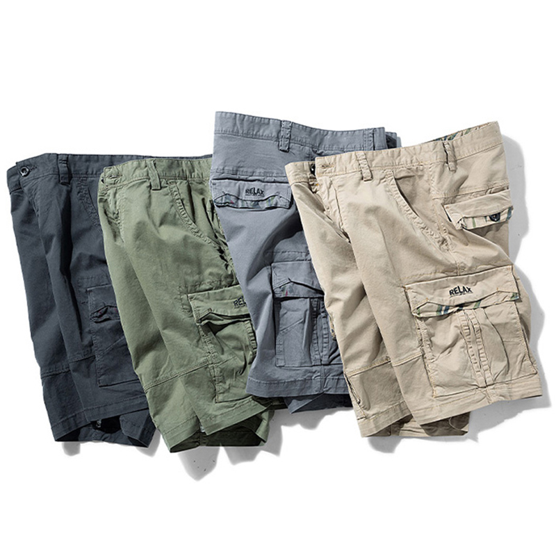 Summer Mens Multi Pockets Cott - Mens Fashion Cargo Pants บทวิจารณ์และราคา