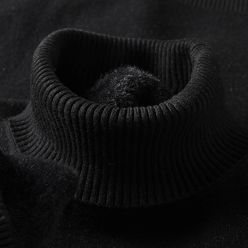 Sweatwear Mens Anti-pilling Hi - Turtleneck Sweater Men บทวิจารณ์และราคา